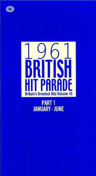 6CD Various: 1961 British Hit Parade Britain's Greatest Hits Volume 10 Part 1 January - June