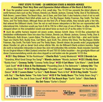 10CD/Box Set Various: 20 Original Debut Albums By 20 Rock & Roll Stars