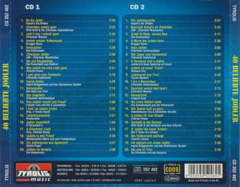 2CD Various: 40 Beliebte Jodler