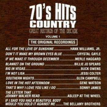 CD Various: 70's Hits Country  - Great Records Of The Decade Volume 1