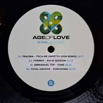 2LP Various: Age Of Love 15 Years Anniversary Vinyl Sampler 3/3