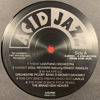 LP Various: AJX500 A Collection From Acid Jazz LTD
