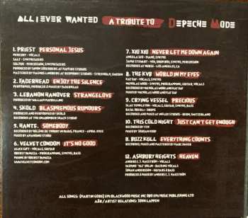 CD Various: All I Ever Wanted A Tribute To Depeche Mode