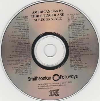 CD Various: American Banjo: Three-Finger And Scruggs Style