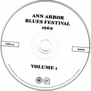 2CD Various: Ann Arbor Blues Festival 1969 - Vols. 1&2