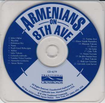 CD Various: Armenians On 8th Avenue