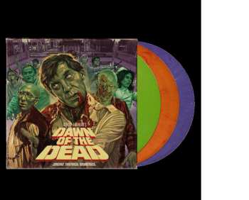 3LP Various: George A Romero's Dawn Of The Dead Original Theatrical Soundtrack CLR