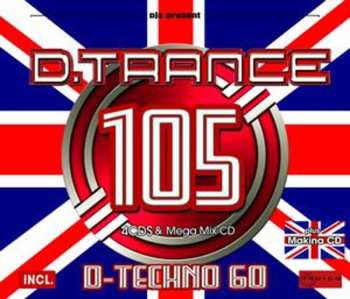 5CD Various: D.trance 105 (incl. D-techno 60 & Uk-makina)