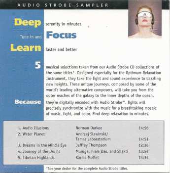 CD Various: Audio Strobe Sampler (Musical Voyages Synchronized To Light)