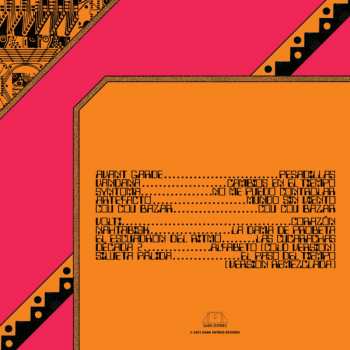 LP Various: Back Up: Mexican Tecno Pop 1980​-​1989