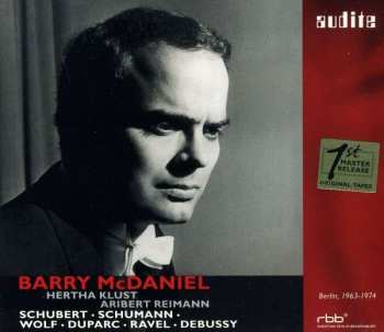2CD Various: Barry Mcdaniel - Sfb-aufnahmen Berlin 1963-1974