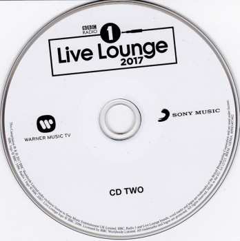 2CD Various: BBC Radio 1 Live Lounge 2017