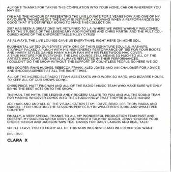 2CD Various: BBC Radio 1 Live Lounge 2017