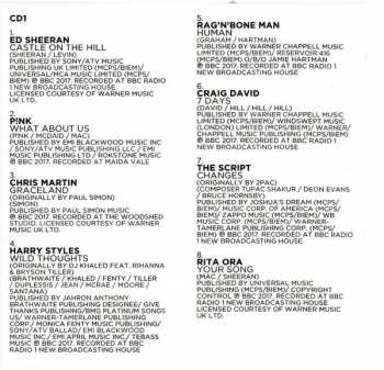 2CD Various: BBC Radio 1 Live Lounge 2017