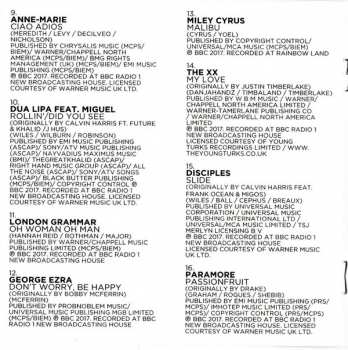 2CD Various: BBC Radio 1 Live Lounge 2017