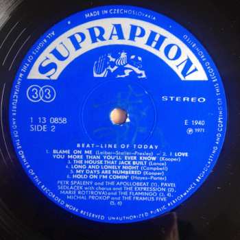 LP Various: Beat-line Of Today