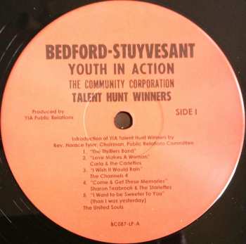 LP Various: Bedford-Stuyvesant Youth In Action Community Corporation Talent Hunt Winners