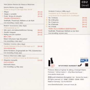3CD/Box Set Various: Beethoven Und ... & Neue Klaviermusik