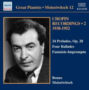 CD Various: Benno Moiseiwitsch - Chopin Recordings Vol.2