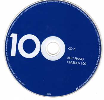 6CD Various: Best Piano Classics 100
