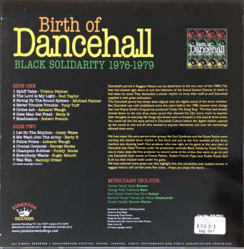LP Various: Birth Of Dancehall (Black Solidarity 1976-1979)