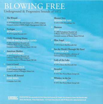 4CD/Box Set Various: Blowing Free: Underground & Progressive Sounds Of 1972