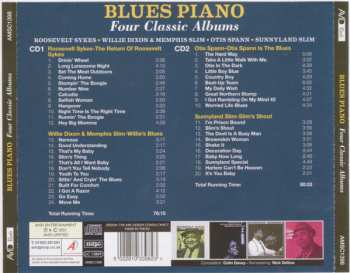 2CD Various: Blues Piano - Four Classic Albums