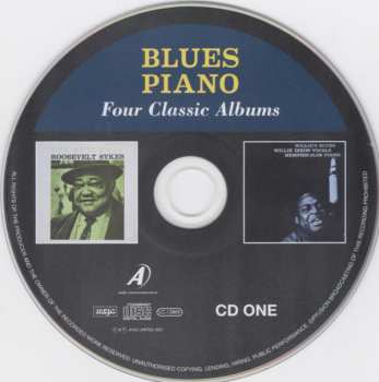 2CD Various: Blues Piano - Four Classic Albums