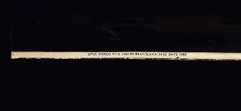 2LP Various: Bratislava Jazz Days 1982