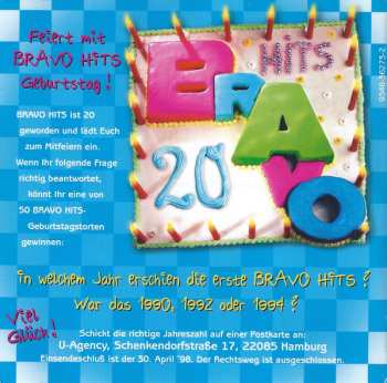 2CD Various: Bravo Hits 20