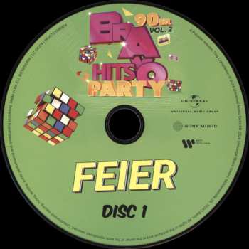 3CD/Box Set Various: Bravo Hits Party - 90er Vol. 2