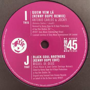 5SP/Box Set Various: Brazil45: Mr Bongo x Kenny Dope LTD