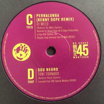 5SP/Box Set Various: Brazil45: Mr Bongo x Kenny Dope LTD