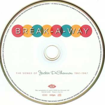 CD Various: Break-A-Way (The Songs Of Jackie DeShannon 1961-1967)