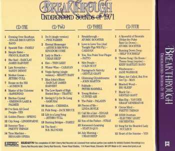 4CD/Box Set Various: Breakthrough (Underground Sounds Of 1971)