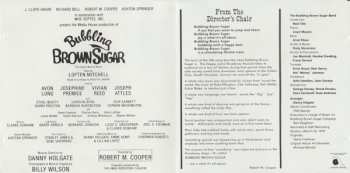 CD Various: Bubbling Brown Sugar - The Original Musical Revue (Original Broadway Cast Recording)