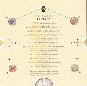 4CD Various: Buddha-Bar Elements LTD