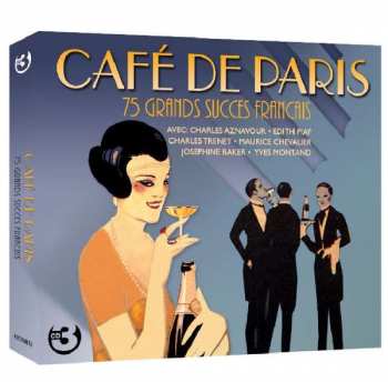 3CD Various: Café De Paris - 75 Grands Succes Francais