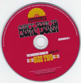 3CD/Box Set Various: Can't Seem To Come Down - The American Sounds Of 1968