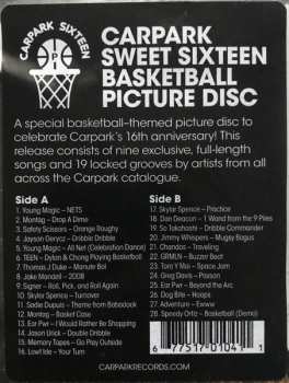 LP Various: Carpark Sweet Sixteen Basketball Picture Disc PIC