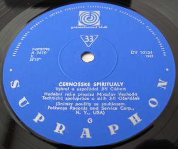 LP Various: Černošské Spirituály
