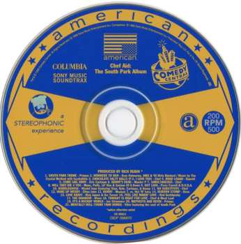 CD Various: Chef Aid: The South Park Album