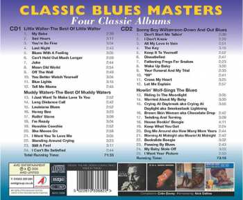 2CD Various: Classic Blues Masters - Four Classic Albums
