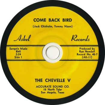 CD Various: Come Back Bird (The Abilene Teen Scene 1964-1967)