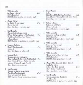 2CD Various: Country Quebec Les Pionniers Et Les Origines 1925-1955