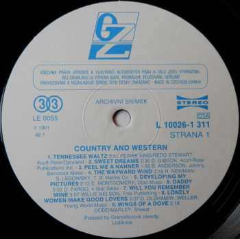 LP Various: Country & Western