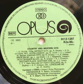 LP Various: Country & Western Hits