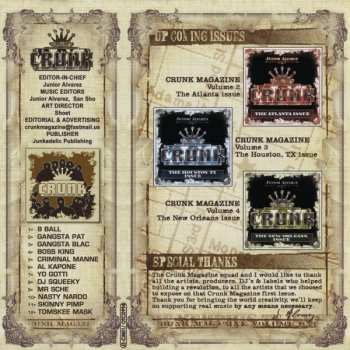 CD Various: Crunk Magazine Volume One (The Memphis, TN Issue)