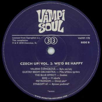 2LP Various: Czech Up! Vol. 2: We'd Be Happy