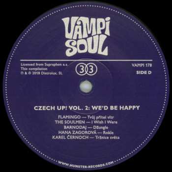2LP Various: Czech Up! Vol. 2: We'd Be Happy